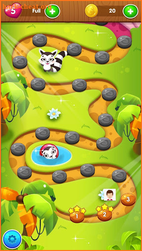 Raccoon Bubbles - Bubble Shooter screenshot