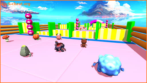 Race Falling 3D Run Guys KnockOut Game Dudes screenshot