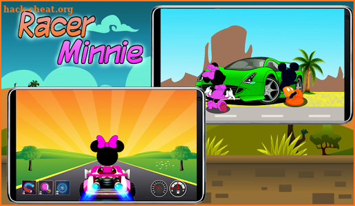 Race Minnie RoadSter Mickey screenshot