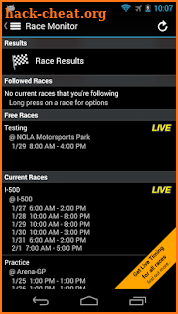 Race Monitor screenshot