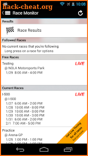 Race Monitor screenshot