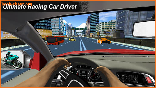 Racing Car Traffic Driver Free screenshot