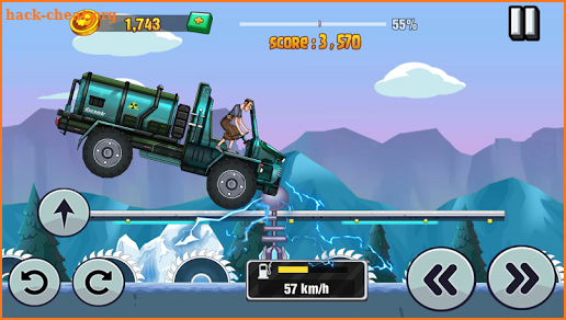 Racing Dismount - Turbo racing crazy screenshot