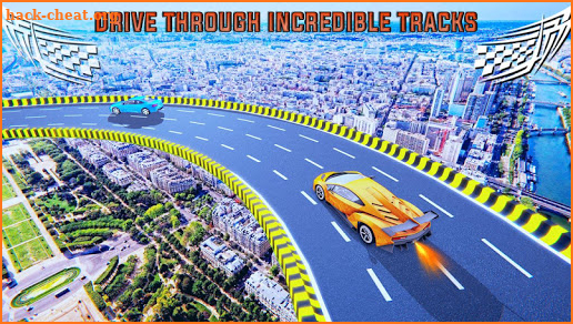 Racing Extreme Car Driving Stunts: Impossible Race screenshot