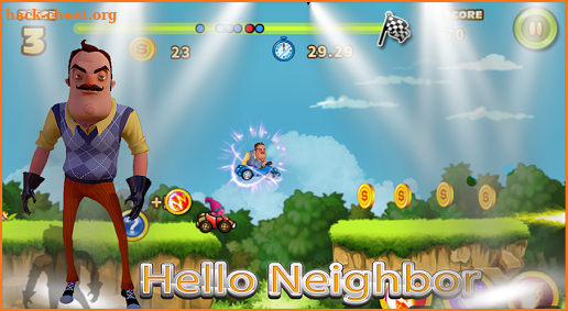 Racing For Hello Neighbor screenshot