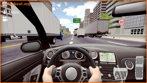 Racing Game Car screenshot