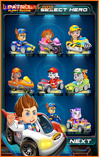 Racing PAW Patrol Car screenshot