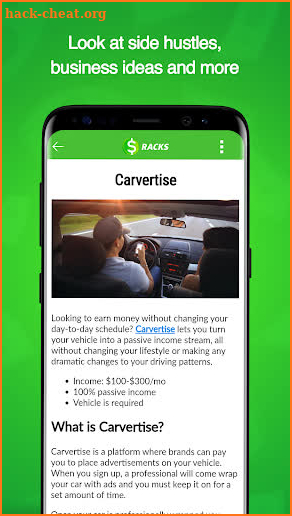 Racks: 99 Ways to Make Money & Work from Home screenshot