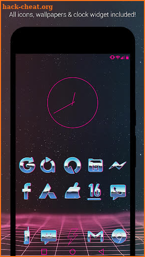 Rad Pack - 80's Theme (Free Version) screenshot