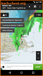 Radar Express - with NOAA Weather screenshot