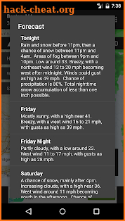 Radar Express - with NOAA Weather screenshot