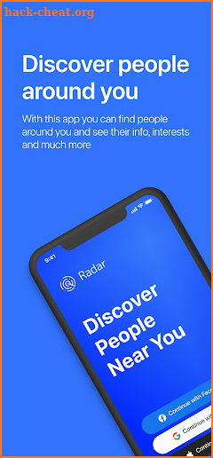 Radar - Find people near you screenshot