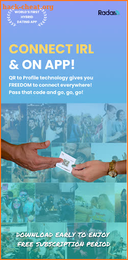RadarQR: Dating Meets QR Code screenshot