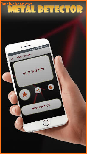Radiation Detector/Emf Detector (Metal detector) screenshot