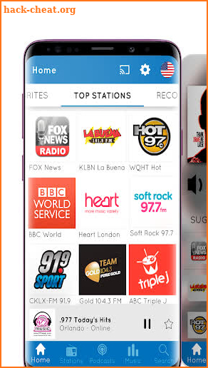 Radio screenshot