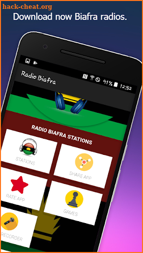 Radio Biafra APP: Stations Biafra FM Radio screenshot