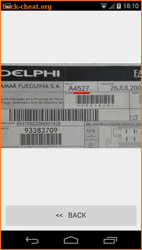 RADIO CODE CALC FOR DELPHI FAMAR FUEGUINA BRASIL screenshot