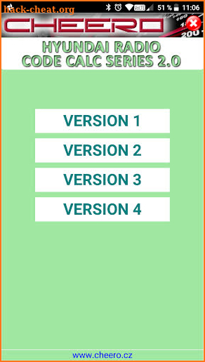 RADIO CODE CALC FOR HYUNDAI - NO LIMIT screenshot