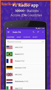 Radio FM screenshot