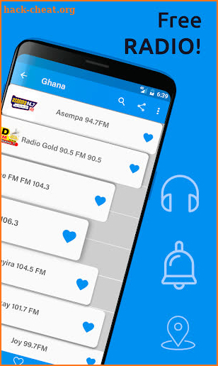 Radio Ghana Free Online - Fm stations screenshot