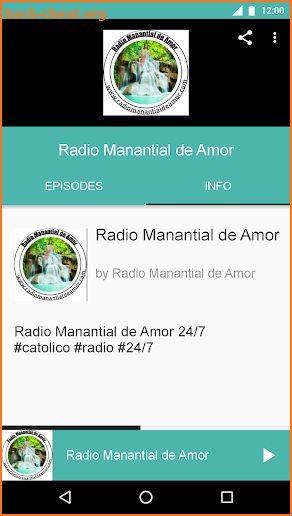 Radio Manantial de Amor screenshot