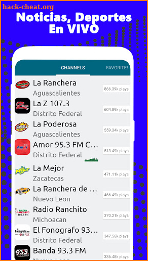 Radio Mexico Gratis FM AM screenshot