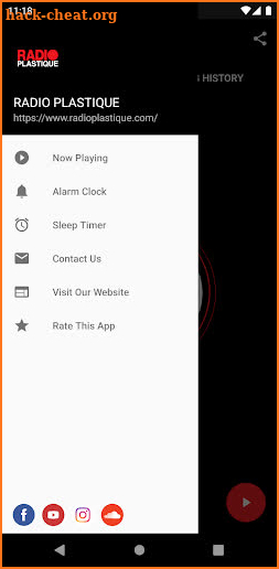 RADIO PLASTIQUE screenshot
