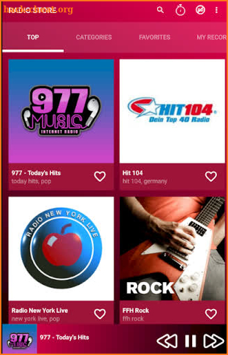 Radio Store screenshot