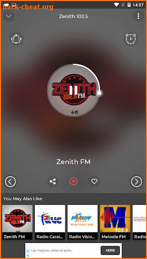 Radio Zenith 102.5 Haiti Radio Tele Zenith screenshot