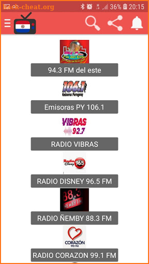 Radios & TV de Paraguay screenshot