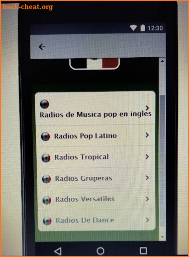 Radios de Mexico screenshot