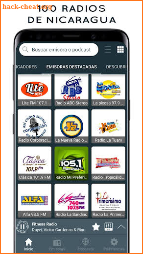 Radios de Nicaragua en vivo screenshot