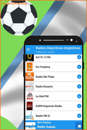 Radios Deportivas Argentinas screenshot