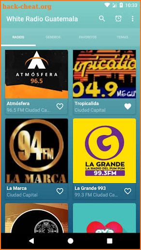 Radios GT (Radios de Guatemala) screenshot