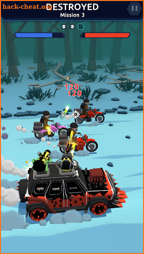 Rage Drivers: Car Shooter Game screenshot