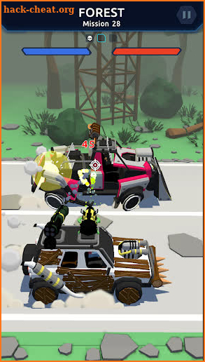 Rage Drivers: Car Shooter Game screenshot