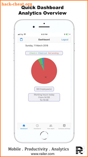 Railer - Face Recognition Attendance screenshot