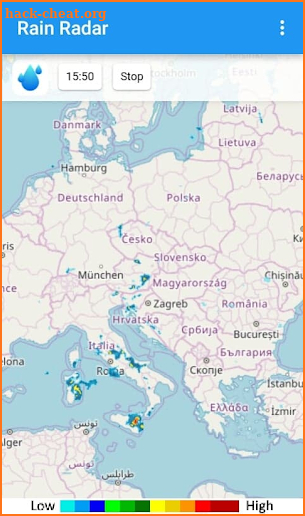 Rain Radar App screenshot