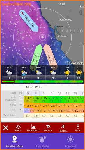 RAIN RADAR PRO - Animated Weather Forecasts & Maps screenshot