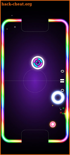 Rainbow Air Hockey screenshot