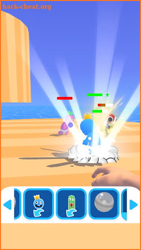 Rainbow Box Battle screenshot