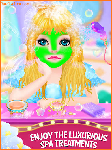 Rainbow Braided Hair Stylist Fashion Salon screenshot