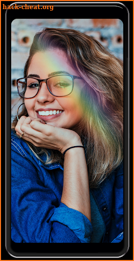 Rainbow Camera Effect Photo Editor screenshot