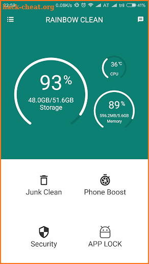 Rainbow Clean - Phone Boost screenshot