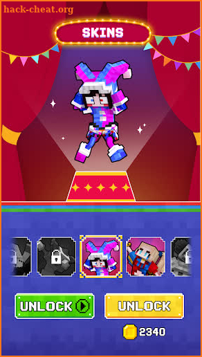 Rainbow Clown: Swing Monster screenshot