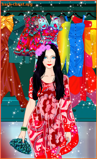 Rainbow Fashion Games - Girls Dress up screenshot