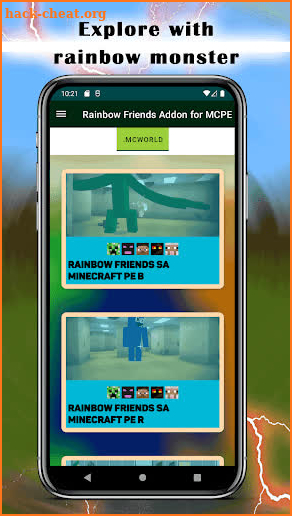 Rainbow Friends Addon for MCPE screenshot