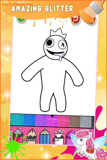 Rainbow Friends Coloring Book screenshot