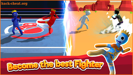 Rainbow Friends Kungfu Attack screenshot