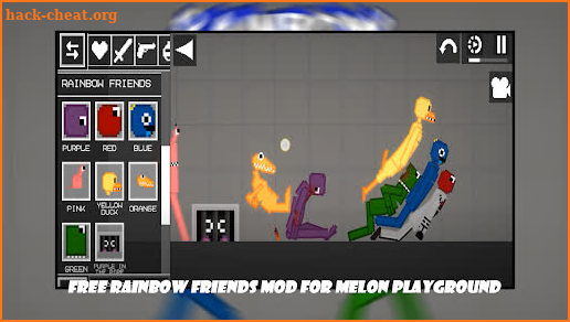 Rainbow friends Mod for melon screenshot